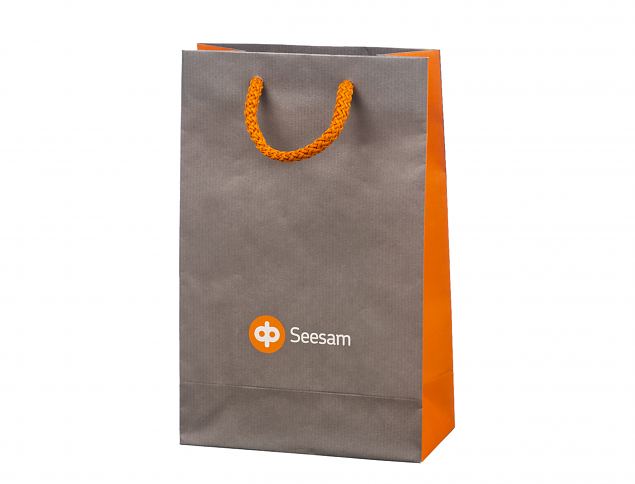 Solid eksklusiv papirpose av h�y kvalitet. Gratis frakt til Norge. 