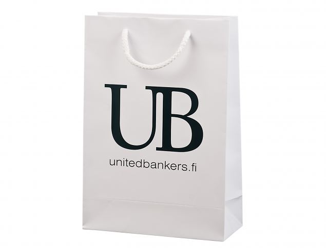 Solid eksklusiv papirpose av h�y kvalitet. Gratis frakt til Norge. 