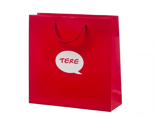 Elegant og eksklusiv papirpose av h�y kvalitet. Tilgjengelig med tilpasset trykk. Velg mellom fler