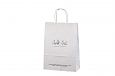 Elegant vit papperskasse i hg kvalitet. Kan fs med personl.. | Bildgalleri - Vita papperskassar 