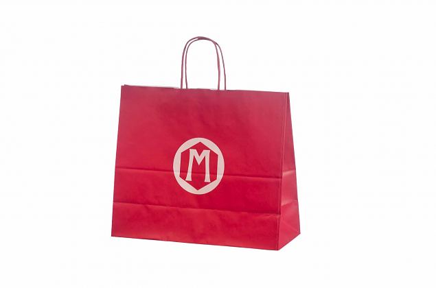 r�da papperskassar med logotyp 