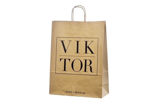 V�ldesignade ekologiska papperskassar i h�llbar kvalitet. Minsta orderantal med personligt tryck �