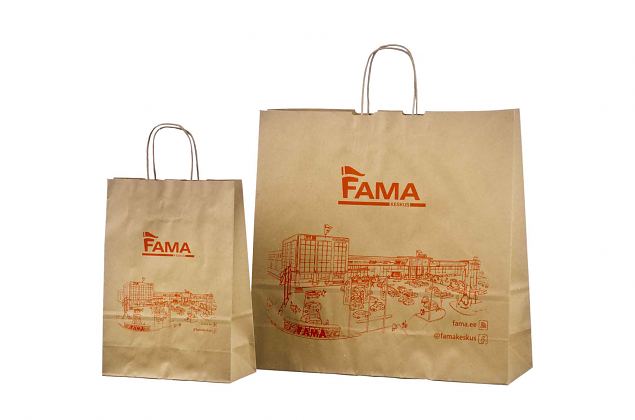 Eleganta ekologiska papperskassar i h�g kvalitet. Finns i flera storlekar. Frakt till Sverige �r k