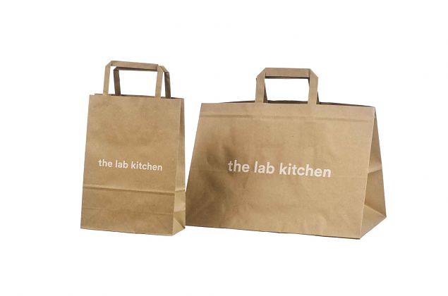 Elegant take away papperskasse i h�g kvalitet. 