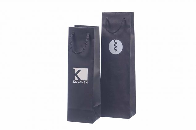 f�rdelaktig exklusiv vinkasse med logotyp 