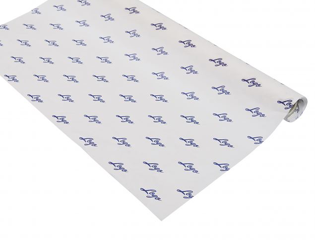 Tyylikk��t silkkipaperit logolla. Minimitilausm��r� omalla painatuksella on 500 kappaletta. Ilma