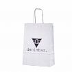 Galleri-White Paper Bags with Rope Handles
