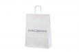 white paper bags with logo | Galleri-White Paper Bags with Rope Handles white paper bags 