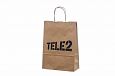 recycled paper bag with logo | Galleri-Recycled Paper Bags with Rope Handles nice looking recycle