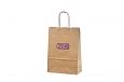 recycled paper bags with logo print | Galleri-Recycled Paper Bags with Rope Handles 100%recycled p
