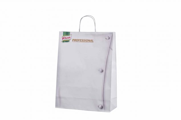 exclusive, handmade laminated paper bag 