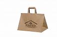 take-away paper bag with personal logo print | Galleri-Take-Away Paper Bags durable take-away pape