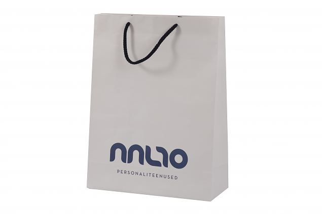 N��rsangadega valget v�rvi paberkott 