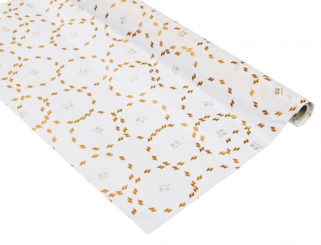 High-qualitytissue paper with personal print. Printing starts at�500 sheets. 