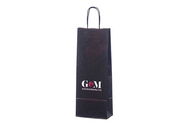 wine paper bag with personal design 