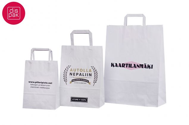 Tr�kiks on valgeid lamedate sangadega paberkotte enim kasutatud 