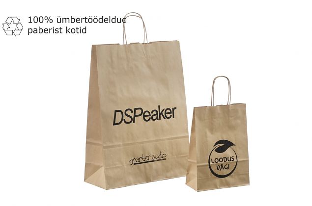 soodsa hinnaga n��rsangadega �kopaberist kott logoga 