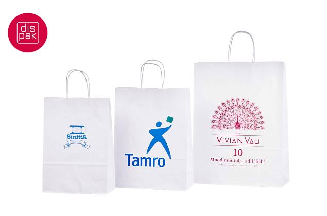 Valgetele paberkottidele teostame tr�kki, miinimum kogus alates 100 kotist 