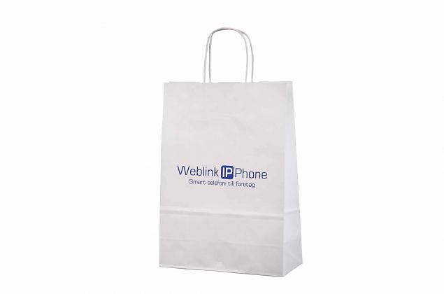 Valget v�rvi paberkott on toodetud tugevast kraftpaberist. Pakume logo pealetr�ki v�imalust. Helis