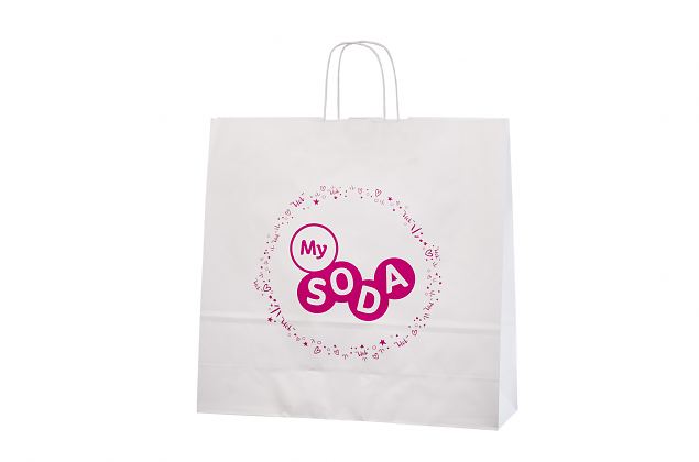 Valget v�rvi paberkott on toodetud vastupidavast ja kvaliteetsest kraftpaberist. Pakume kotile log