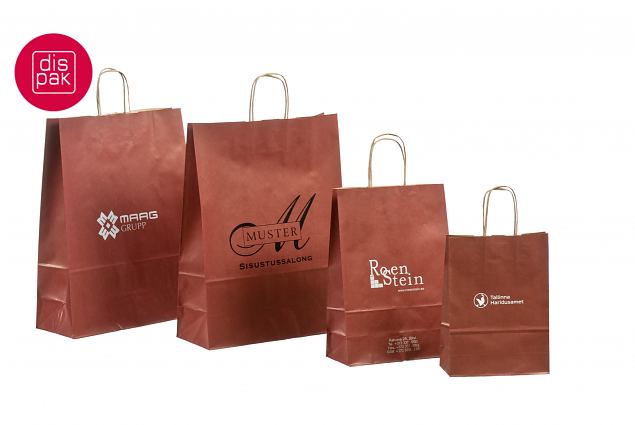 veinipunane paberkott tr�kiga 